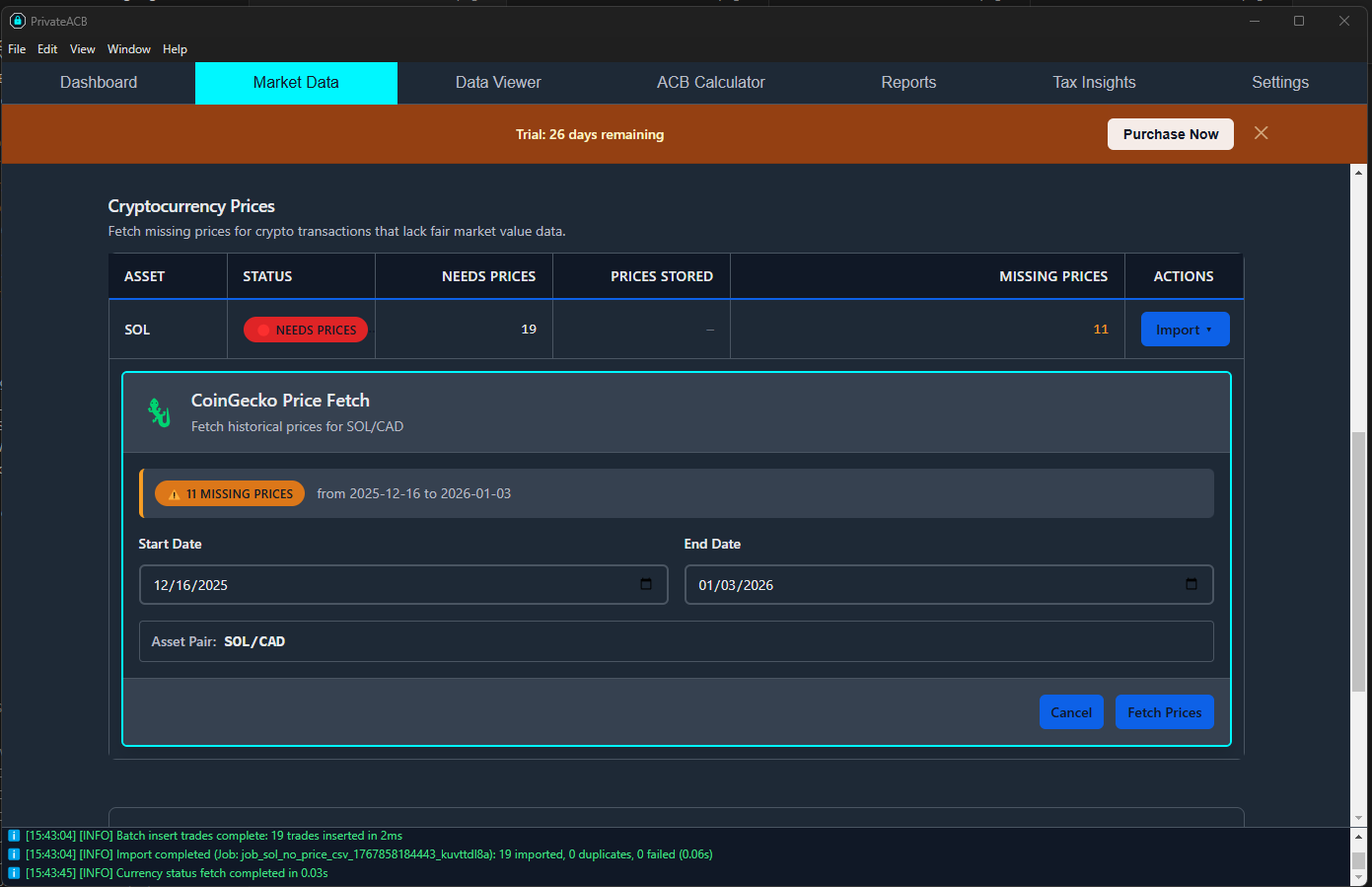 CoinGecko Pro