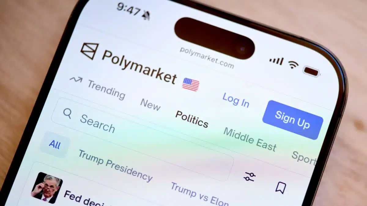 Polymarket sports prediction market interface 2025