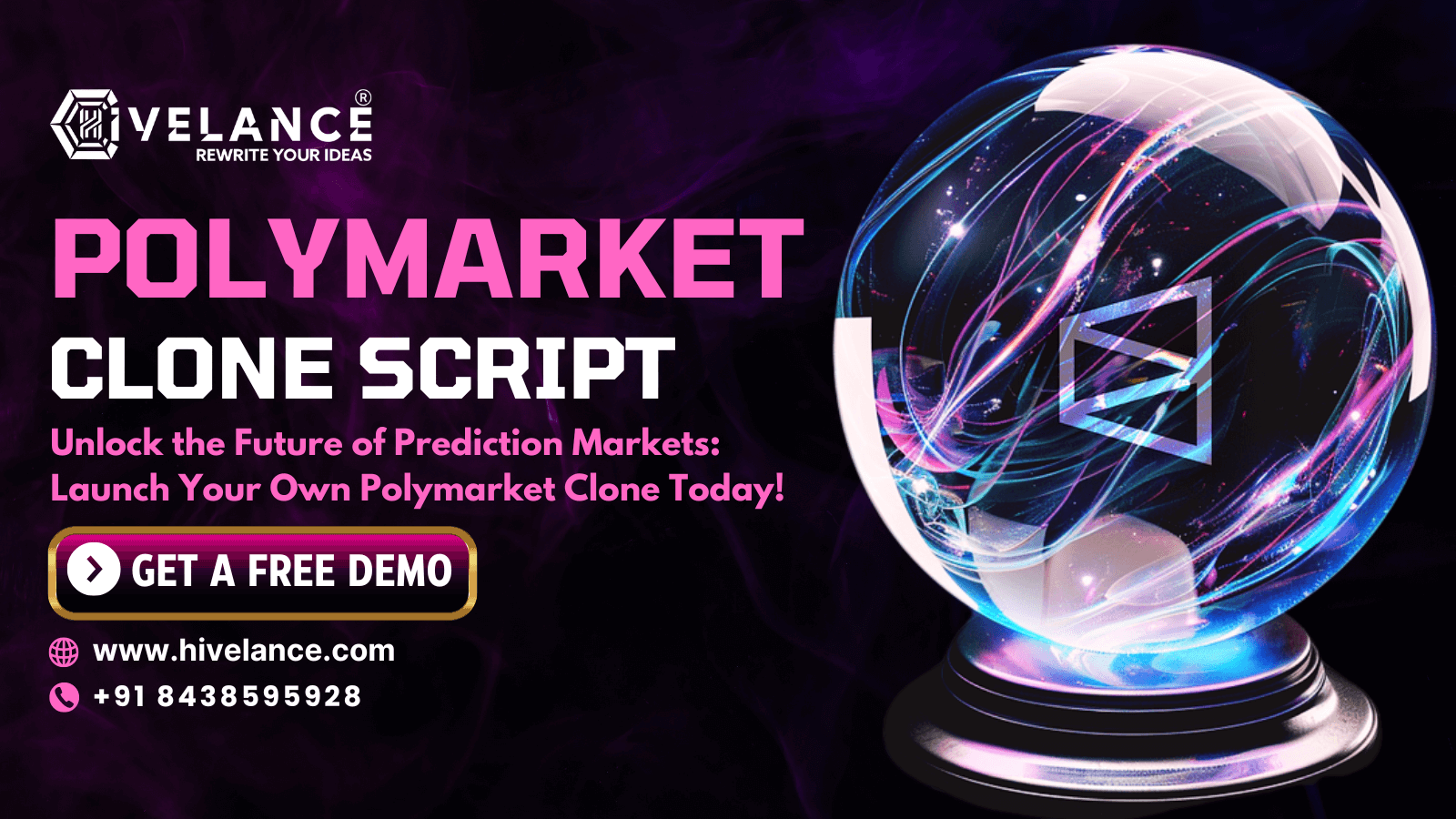 Polymarket blockchain prediction market interface